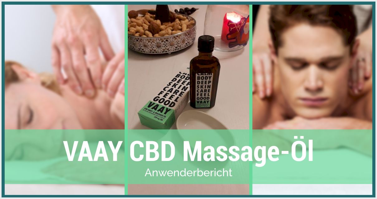 erfahrungsbericht-vaay-cbd-massage-oel - Frau und Mann werden massiert mit CBD öl